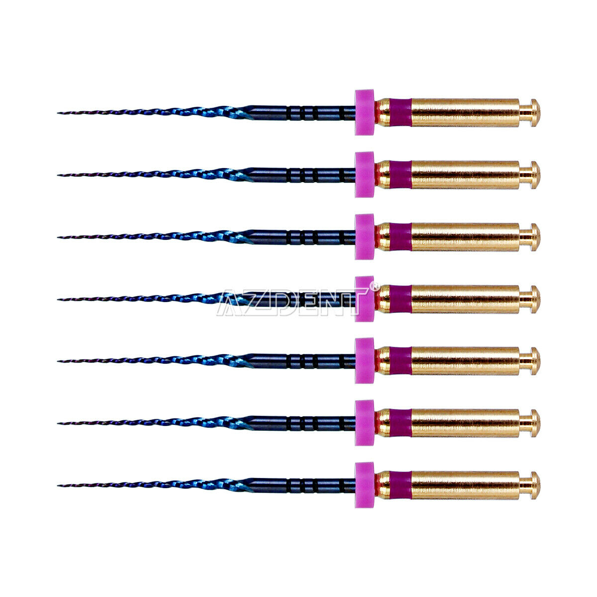 10X Dental Rotary Heat Activated Canal Root Endodontic Files Engine Use 25mm,S1
