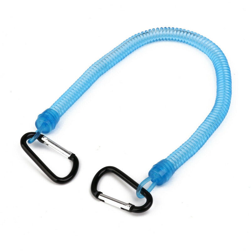 Coiled Boat Kayak Fishing Lanyard Secure Pliers Lip Grip Secure Tackle Tool