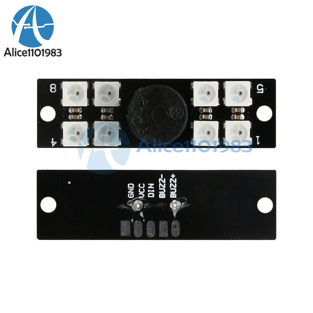 Flight Controller 2 in 1 WS2812B RGB LED and 5V Active Buzzer FPV Programable