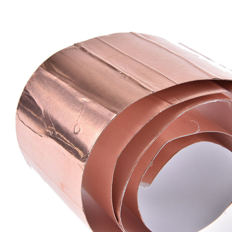 5cm*1m copper foil shielding tape 1-side conductive adhesive guitar access.l8