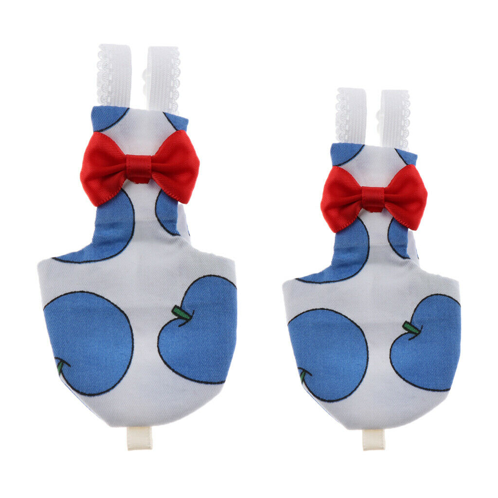 2 Pcs Breathable Bird Parrot Diaper Soft Nappy Bird Diaper Comfortable Cover