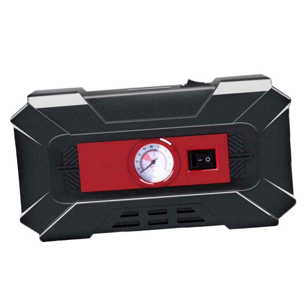 Tire Inflator Car Air Pump Compressor with Meter Guague Fast Charge 70L/min.
