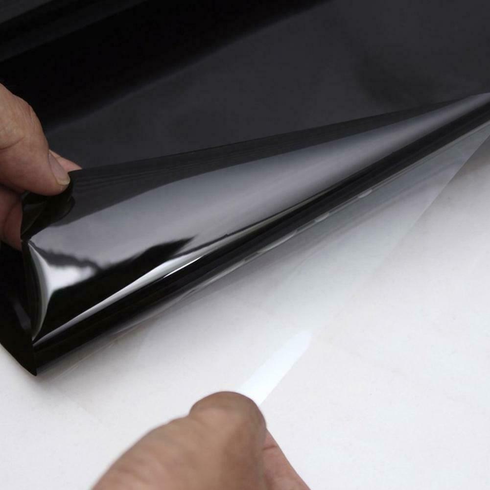 20x150cm Black Car Window Tint Film 5% Summer Window Glass Solar Protection Kit