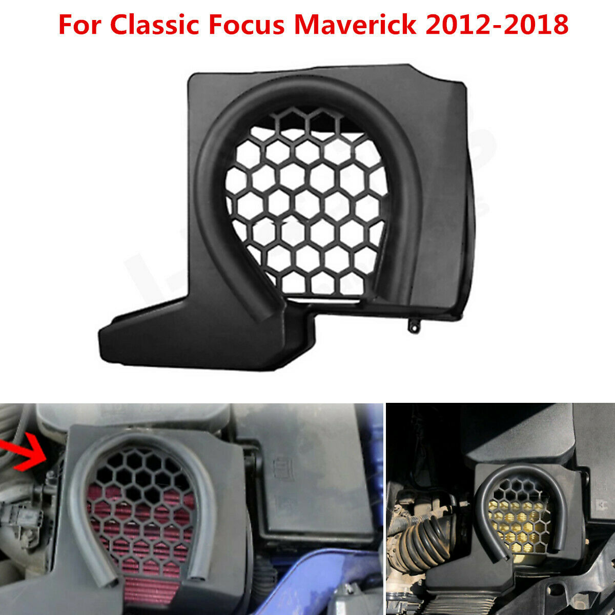 For Classic Ford Focus Maverick RS ST 2012-2018 Air Box Intake Filter Vent Cover