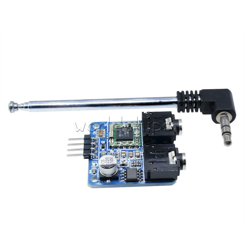 76-108MHZ TEA5767 FM Stereo Radio Module + Cable Antenna for Arduino