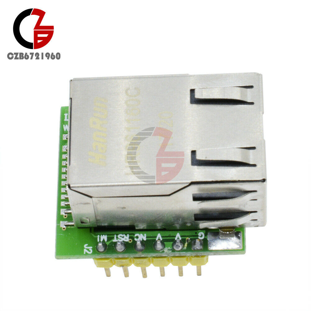 1*USR-ES1 80MHz ENC28J60 W5500 Chip SPI to LAN/ Ethernet Converter TCP/IP Module