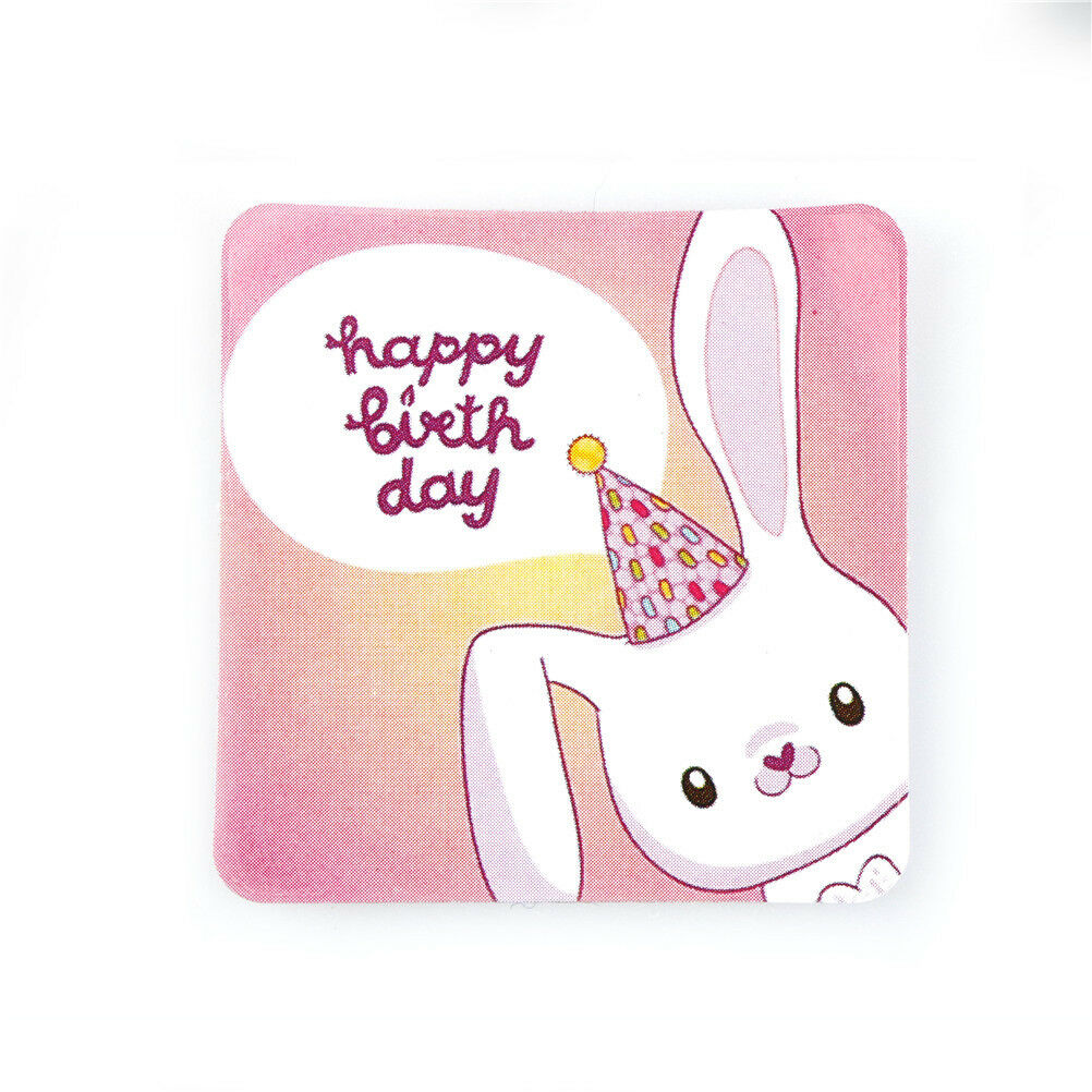 38 x Happy Birthday Paper Stickers Romantic Love For Diary Decor Scrapbook.l8