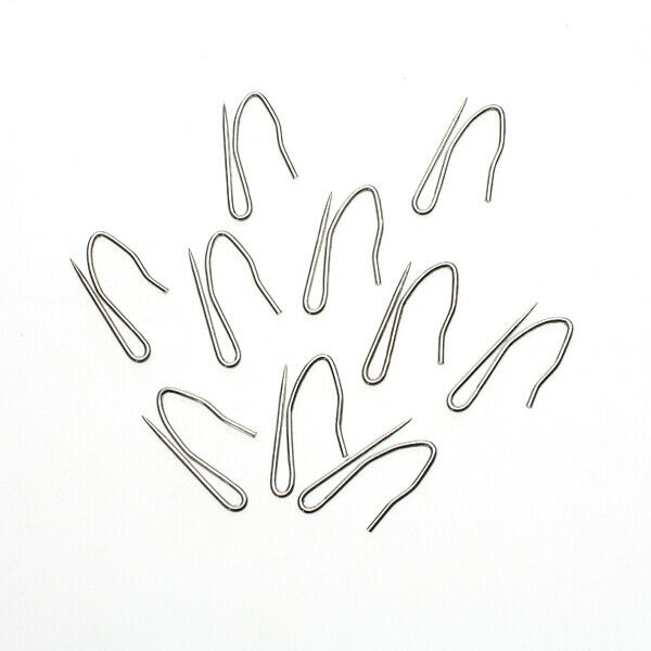 100Pcs Bathroom Shower Window Curtain Pleater