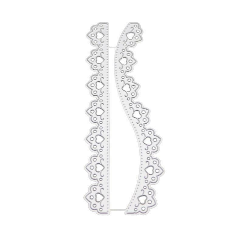 Lace Metal Cutting Dies Stencil DIY Scrapbooking Album Stamp Paper Card Craft