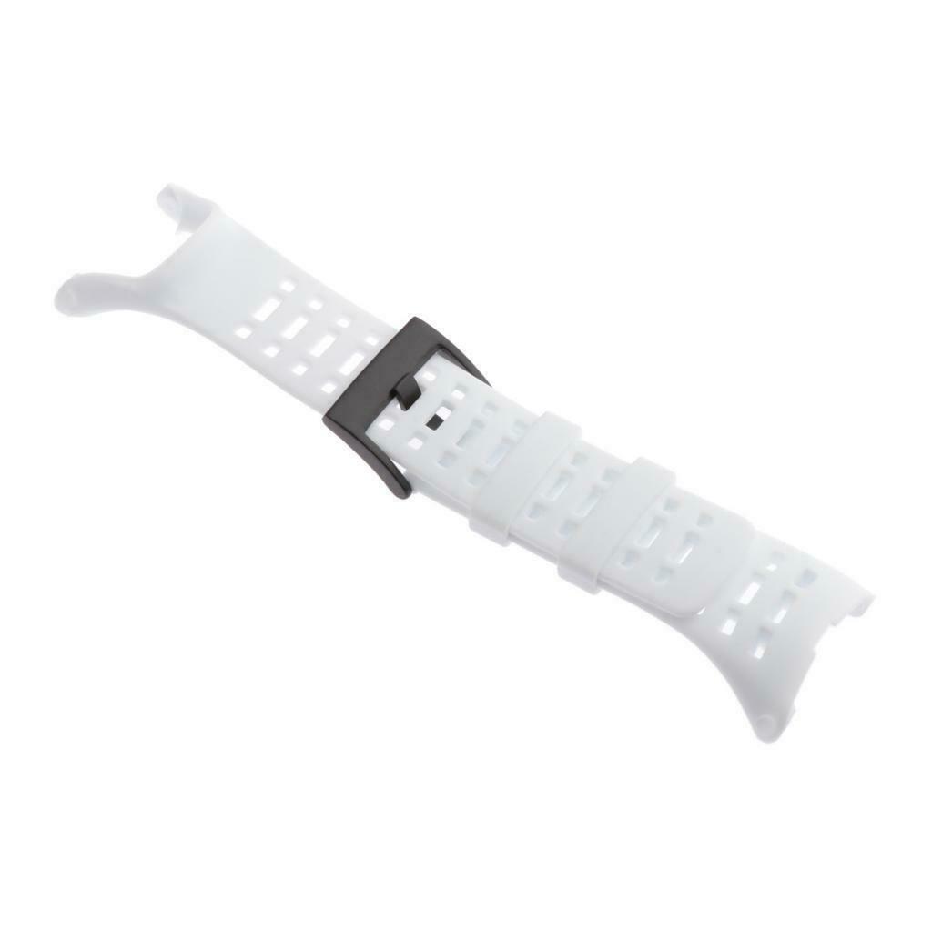 Rubber Replacement Watch Band Strap For SUUNTO Ambit1/Ambit2/Ambit3 White