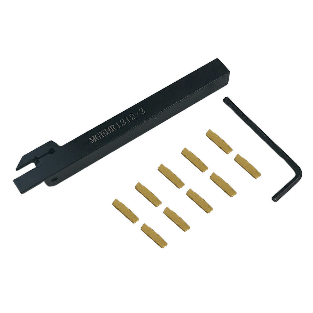 MGMN200 w/ MGEHR 1212-2 12mm Parting Grooving Off Tool Holder Kits