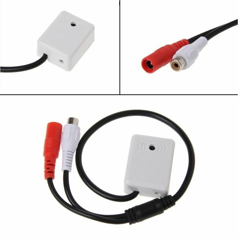 High Sensitive Microphone for CCTV/IP Camera/DVR/NVR Audio Pickup Device