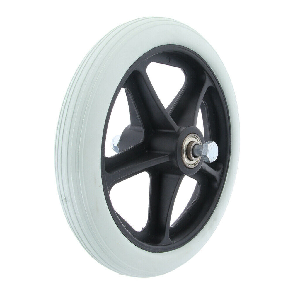 4 Pack Universal Durable 7 Inch Wheels Solid Tires Replacement Scooters