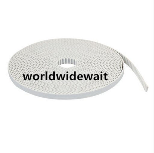 10T5 5mm Pitch 10mm Width Machine Timing Belt White 10m Length 1PC