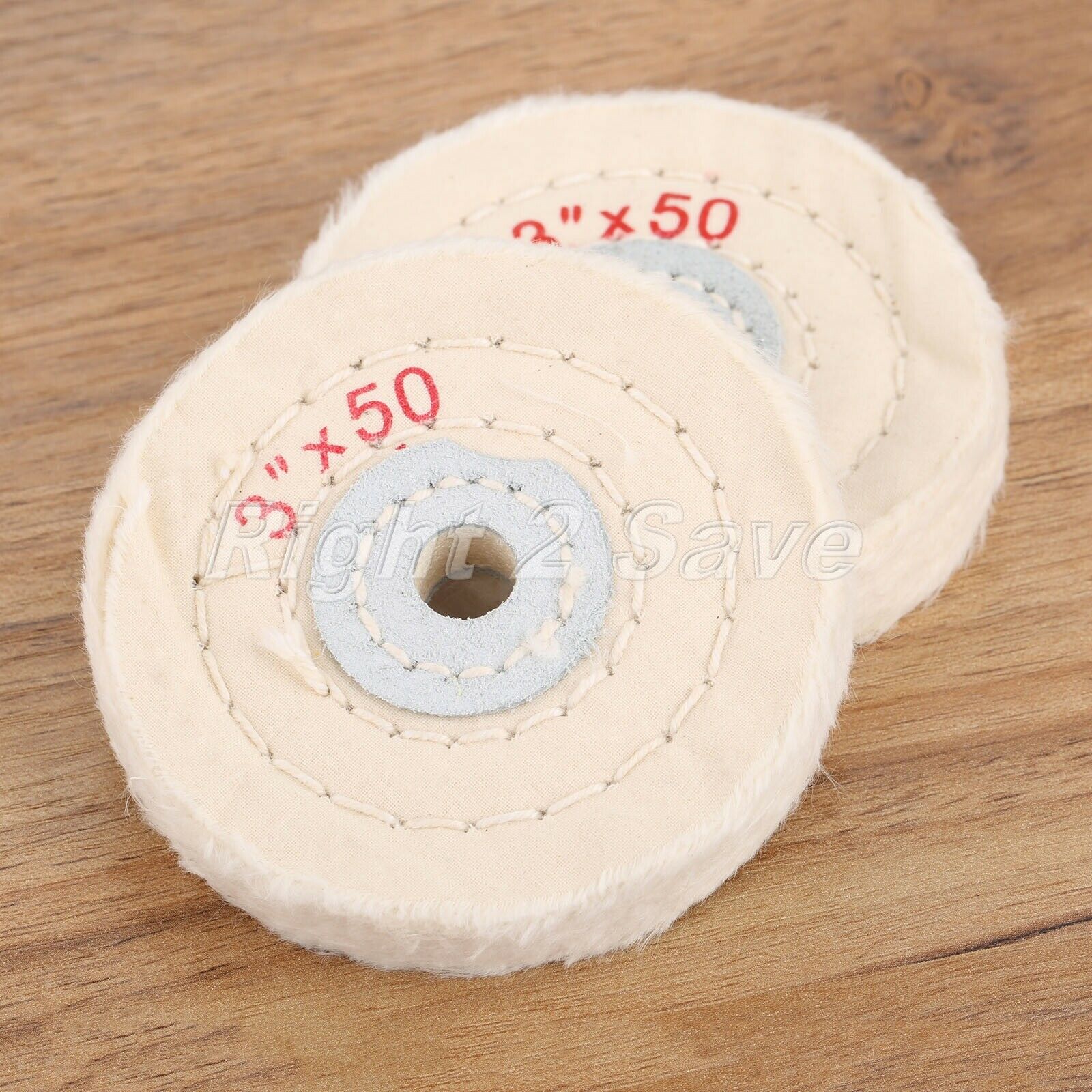 3" 75mm Sawing Cloth Polishing Wheel For Buffing Metals & Grinding Glass Crystal