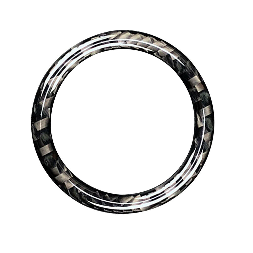 Carbon Fiber Car Start Button Frame Trim For Benz E Class W213 C Class W205