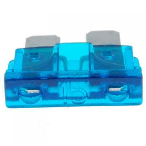 20 Blue 15A 15 Amp 32V Middle Size Car  Fuses Fuse