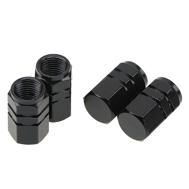 4pcs Aluum Alloy Decor Tire Wheel Air Car Truck Valve Stems Caps Cover Dust