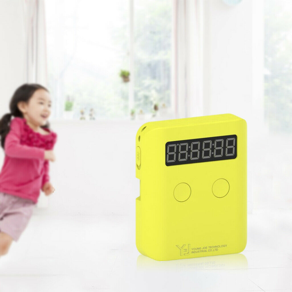 Timer Innovative Kids Toys High Speed Timer for Competition Yellow