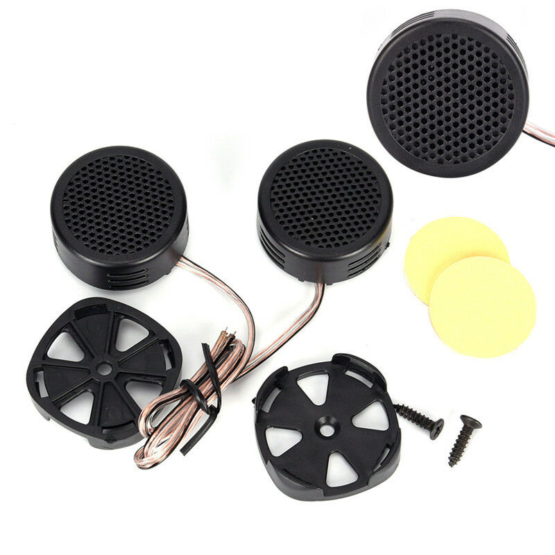 2Pcs 500 Watts Car Audio Super Power Loud Dome Stereo Tweeters Speakers For` Fx