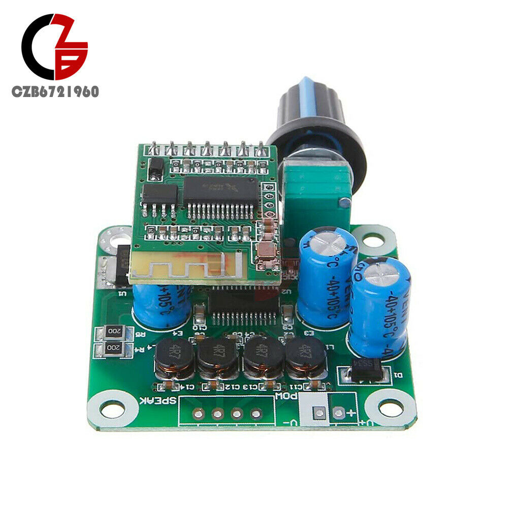 TPA3110 Bluetooth 4.2 12-24V Digital Stereo Audio Power Amplifier Board 15W+15W