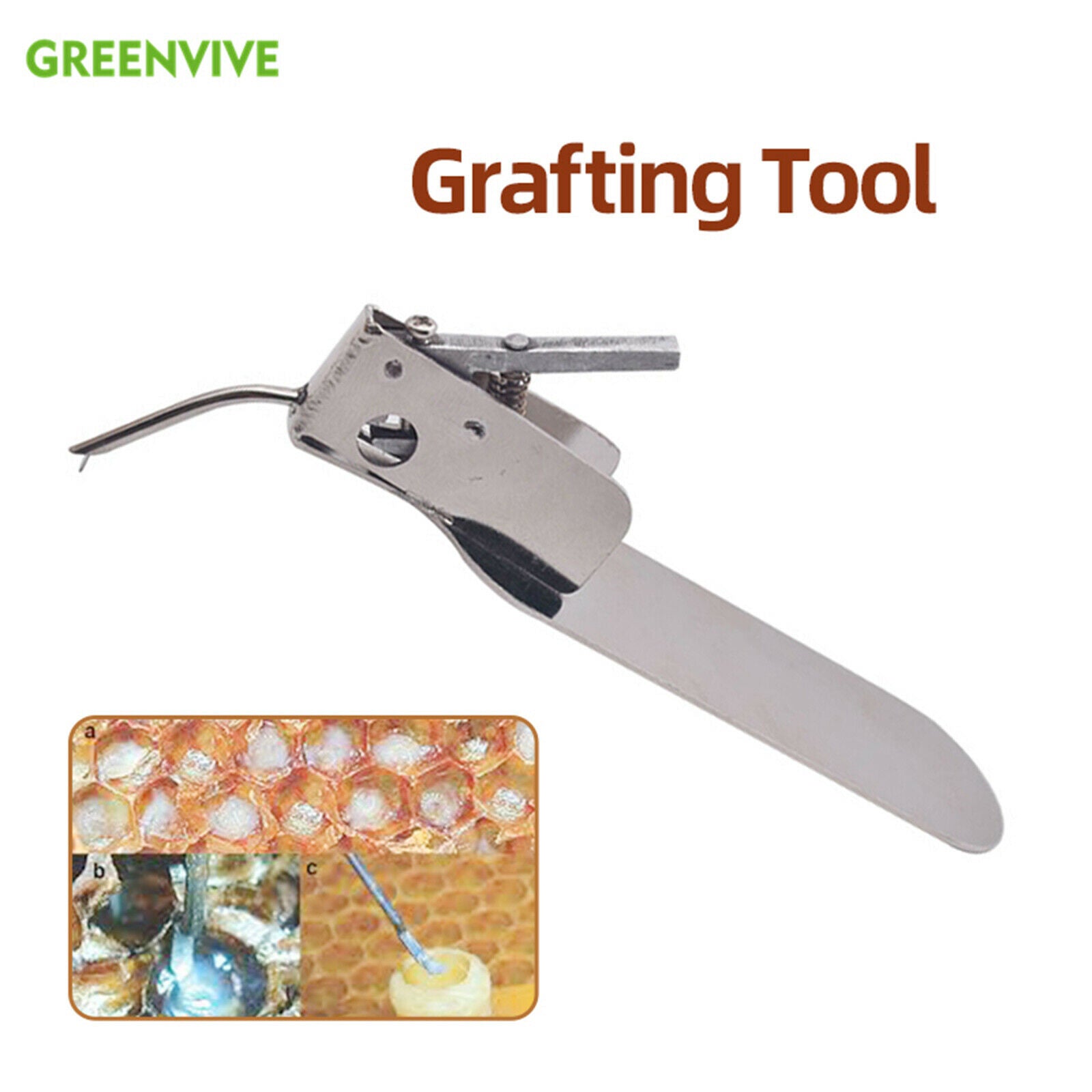 Master Worm Grafting Tool Beekeeper Singleâ€‘End for Moving Queen Bee Larva