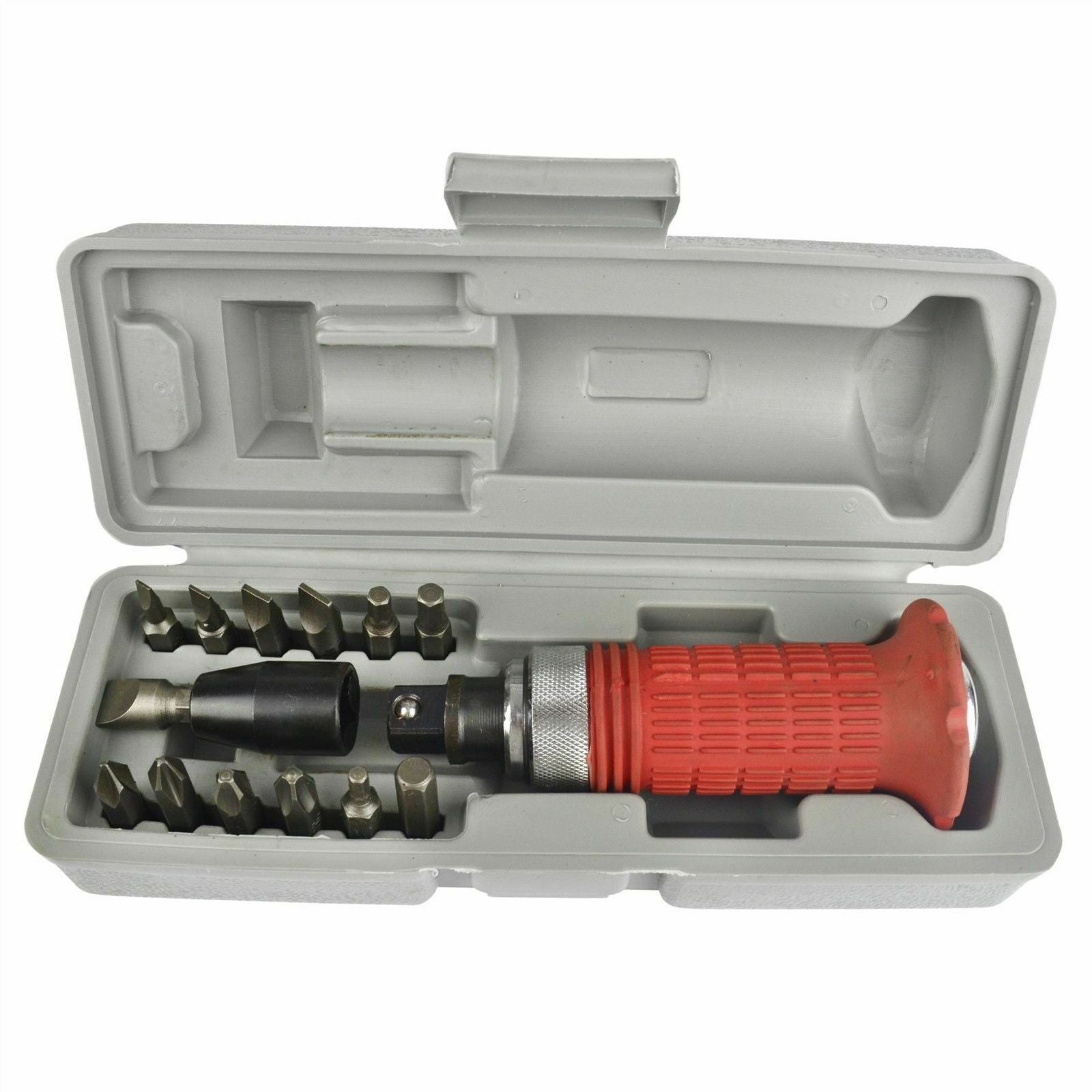 1/4" Reversible Screw Socket Bit Tools 14x Impact Driver Sockets Screwdriver