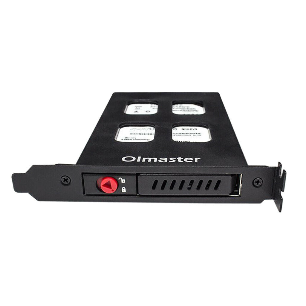 Alloy Bay Mobile Rack Hot Swap Backplane for 2.5in Sata I/II/III HDD Drives Dock