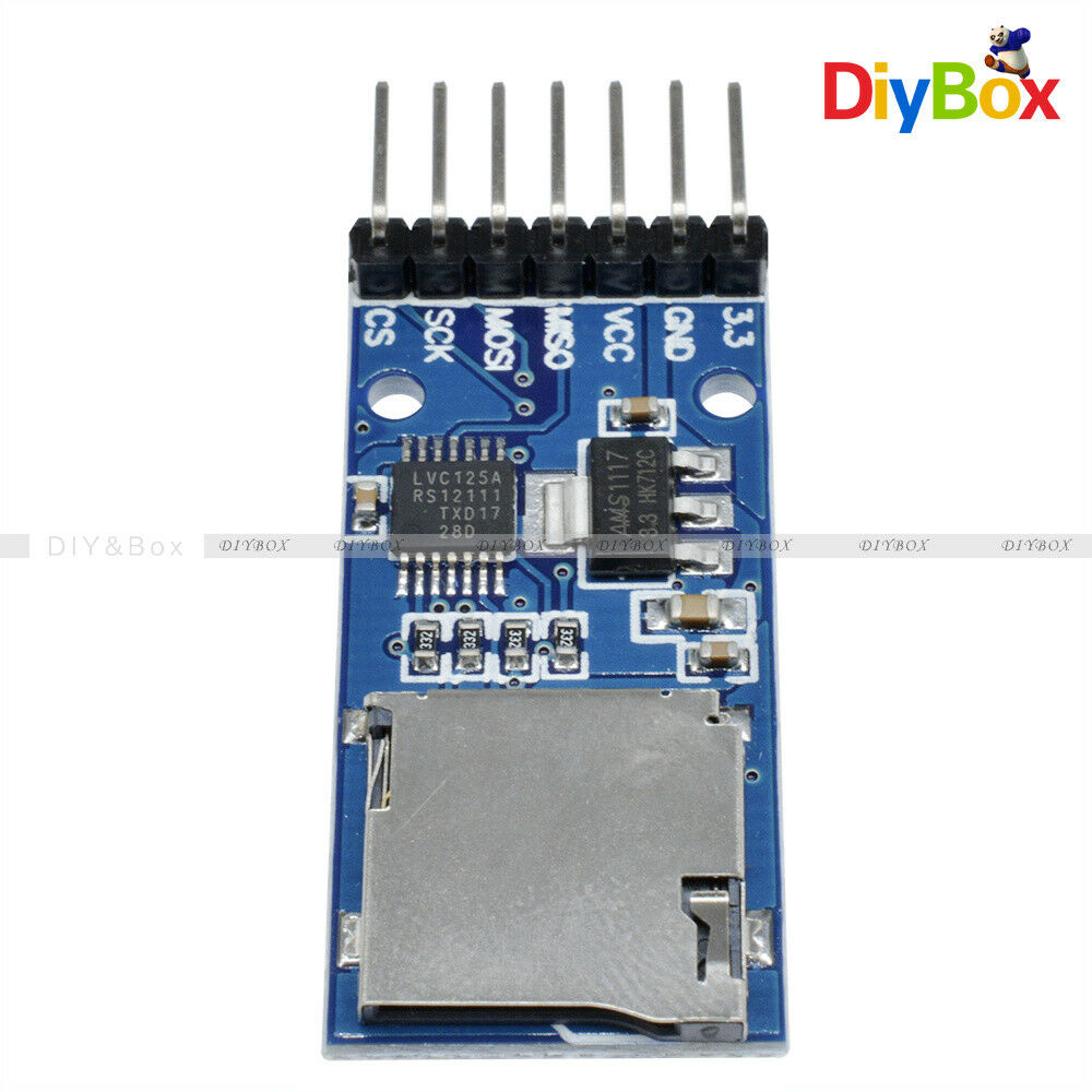 New Micro SD TF Card Storage Memory Module SPI Level Conversion For Arduino DIY