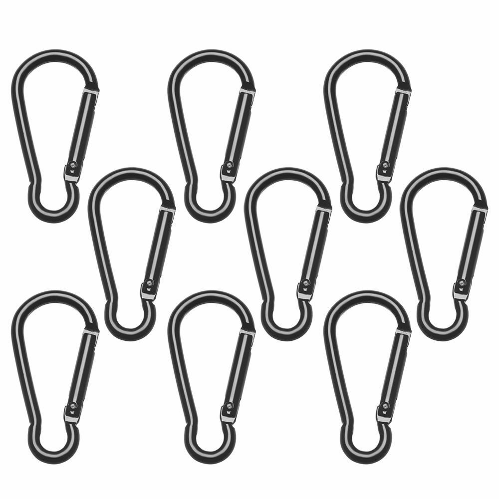 Climbing Camping Hiking Keychain Water Bottle Hooks Snap Clip D Carabiner
