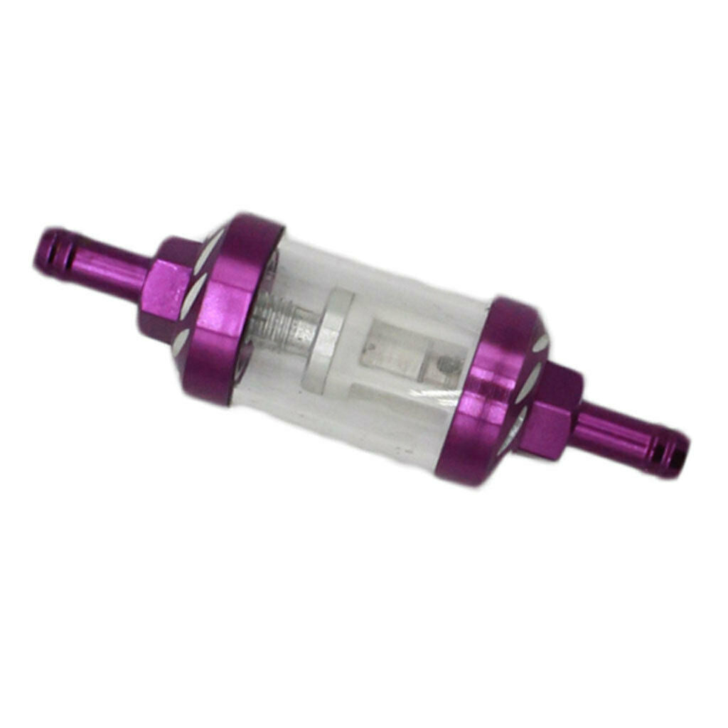 8mm Universal Motorcycle Gas Fuel Filter Cleaner 5/16" Pit Dirt Bike