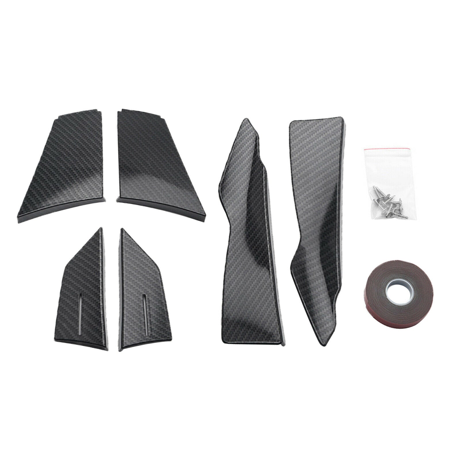 Auto Detachable Splitter Diffuser Lip ABS for F82 M4 Carbon Fiber Look