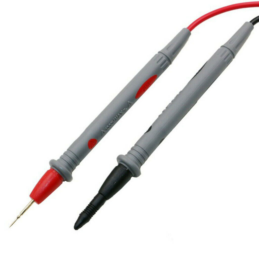 1 Pair Of Universal  Probe Wire Pen Cable For Digital Multimeter 1000v 20a
