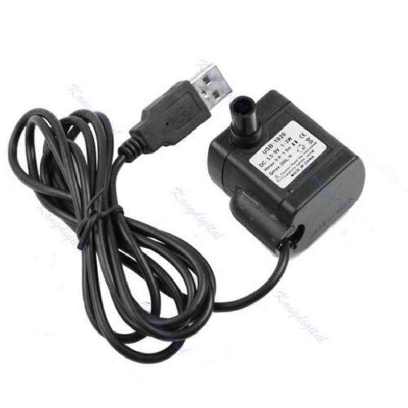 DC 3.5V - 9V 3W USB Submersible Water Pump Aquarium Fish Tank Fountain Pond Pump