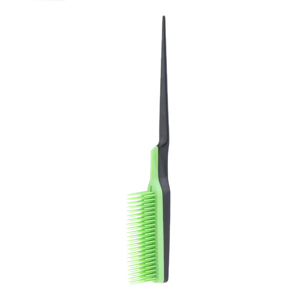 3x Pro Salon Plastic Hairdressing Styling Hair Extensions Brush Comb 25x14cm