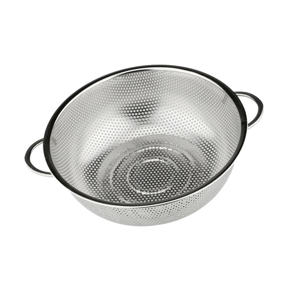 2x Skimmer Ladle Spider Strainer Cooking Spaghetti Noodles Rice Colander