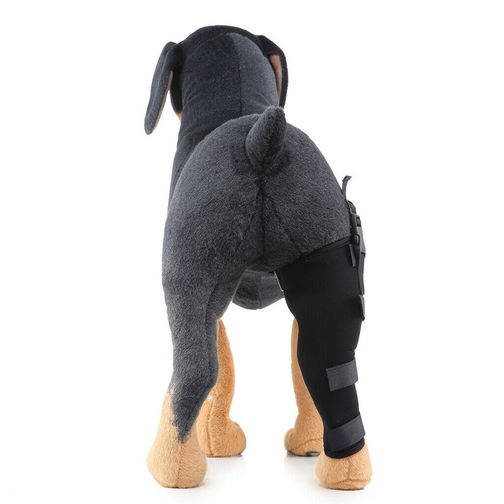 4 Pack Supportive Dog Rear Leg Hock Joint Wrap Protects Dog Wound Dog Rear Leg