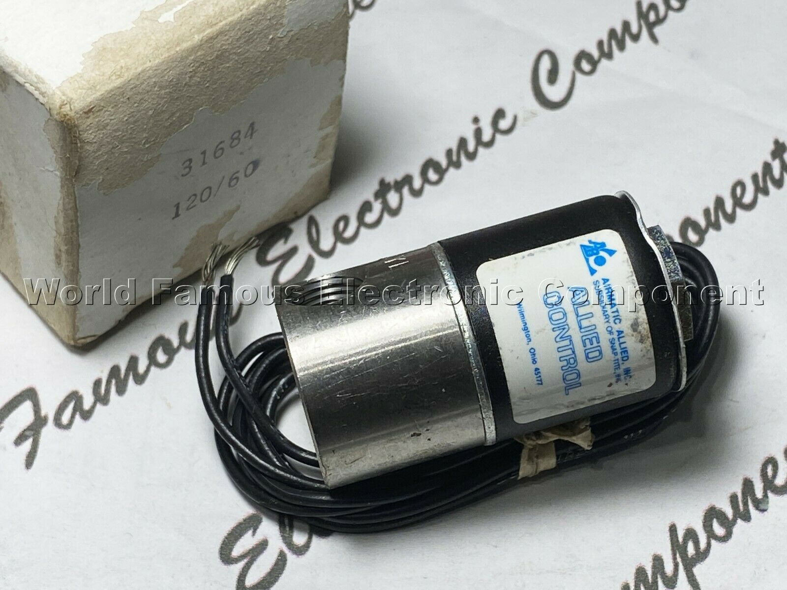 1pcs -Airmatic Allied 31684 120/60V 7W M.O.P.D. 75  ALLIED CONTROL