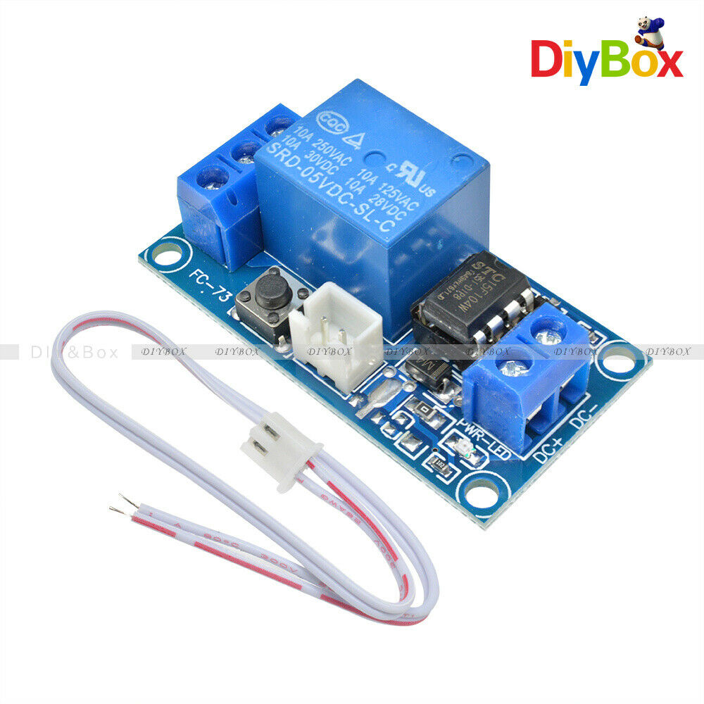 1 Channel 5V Latching Relay Module with Touch Bistable Switch MCU Control Board