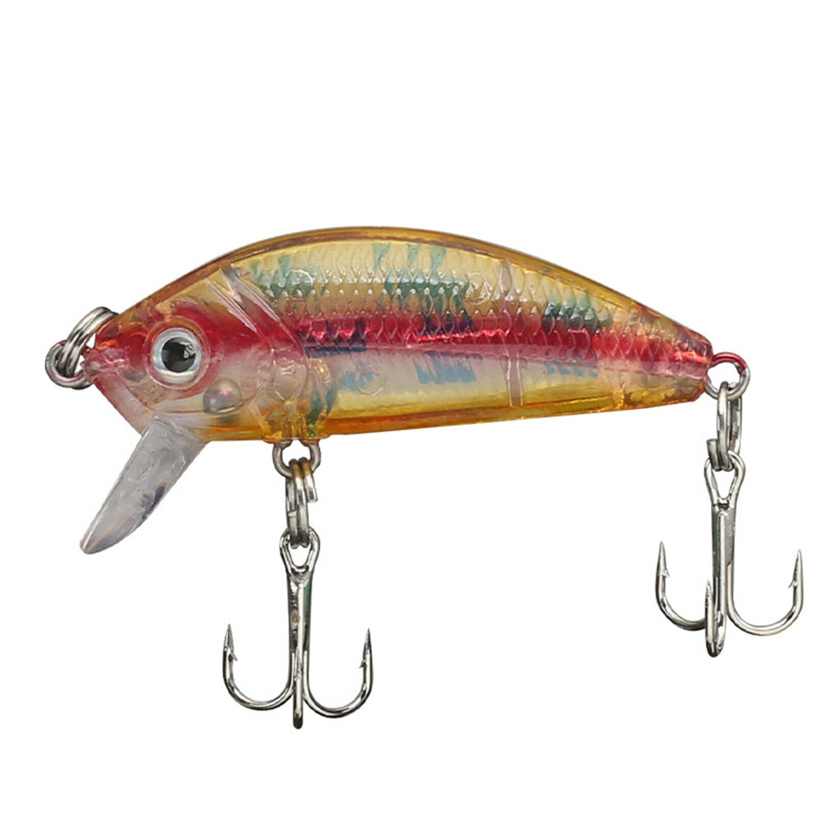 8Pcs Realistic Fishing Lures Floating Topwater Tackle Hard Bait Lifelike