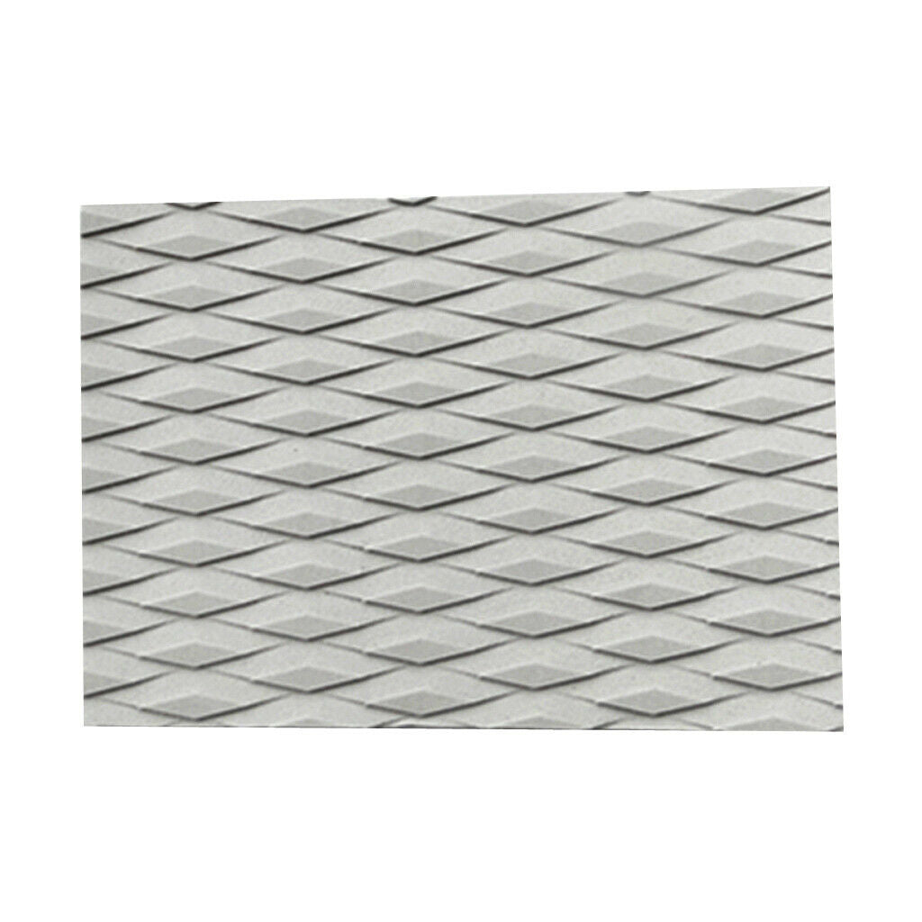 Durable Surfboard Traction Pad Full Deck Grip Kiteboard Tail Pad Grey