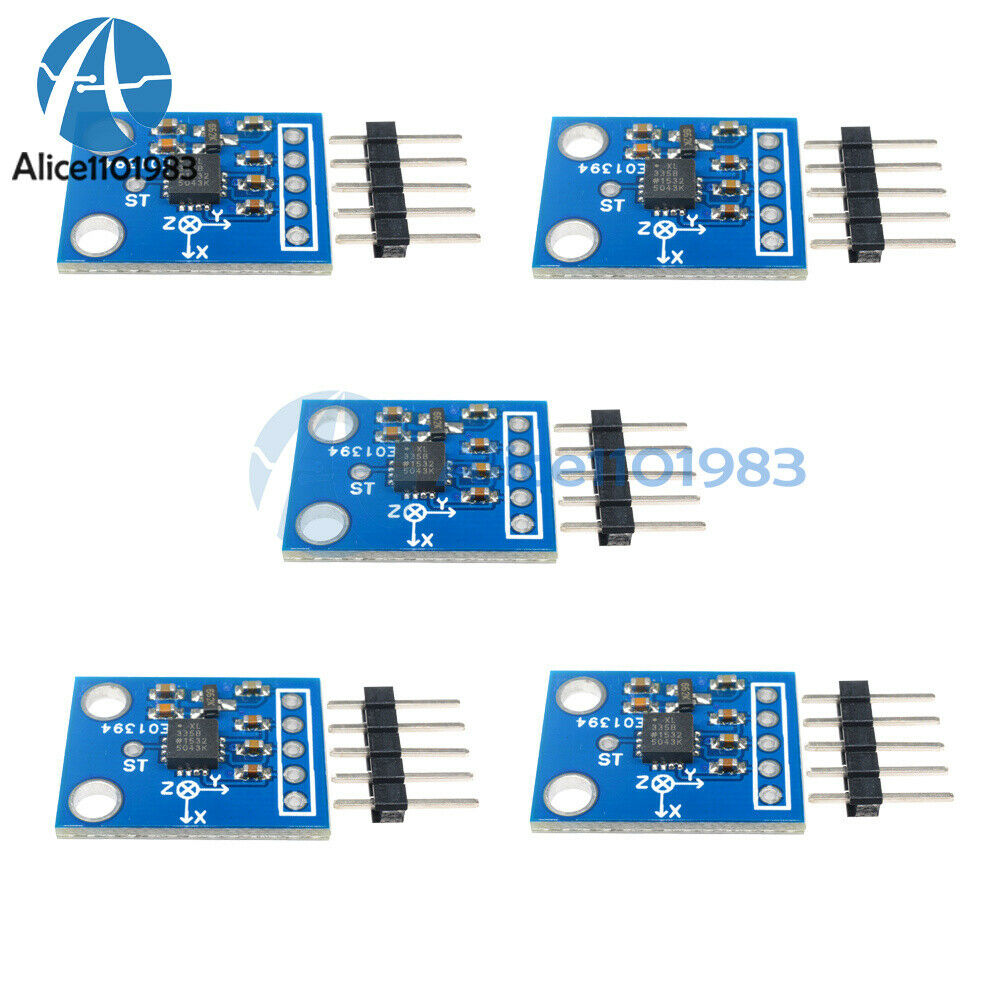 5PCS ADXL335 3-axis Analog Output Accelerometer Module angular transducer
