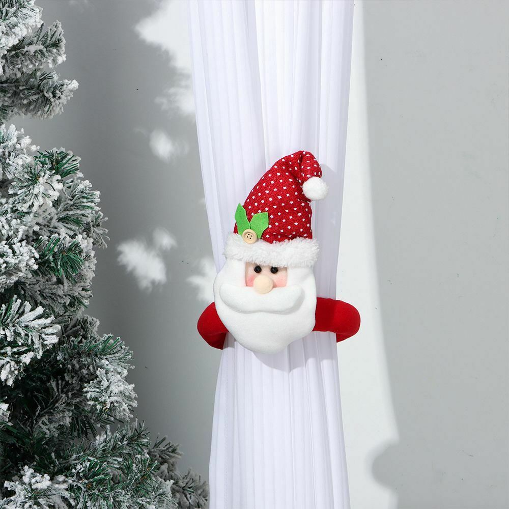 Xmas Gifts Christmas Decorations Curtain Holder Curtain Decor Home Ornaments