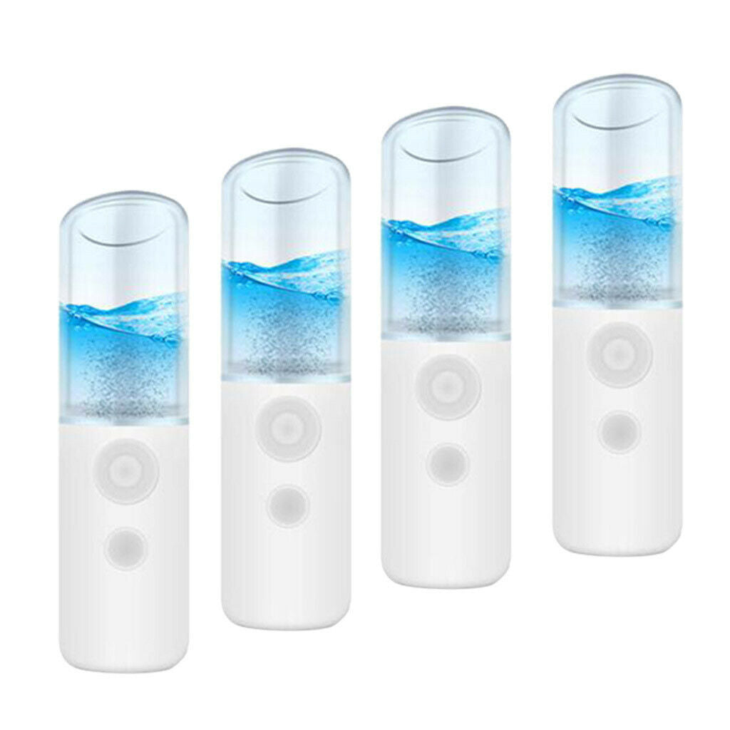 4 Pieces USB Handy Nano Mist Atomization Mister Hydration Moisturizing