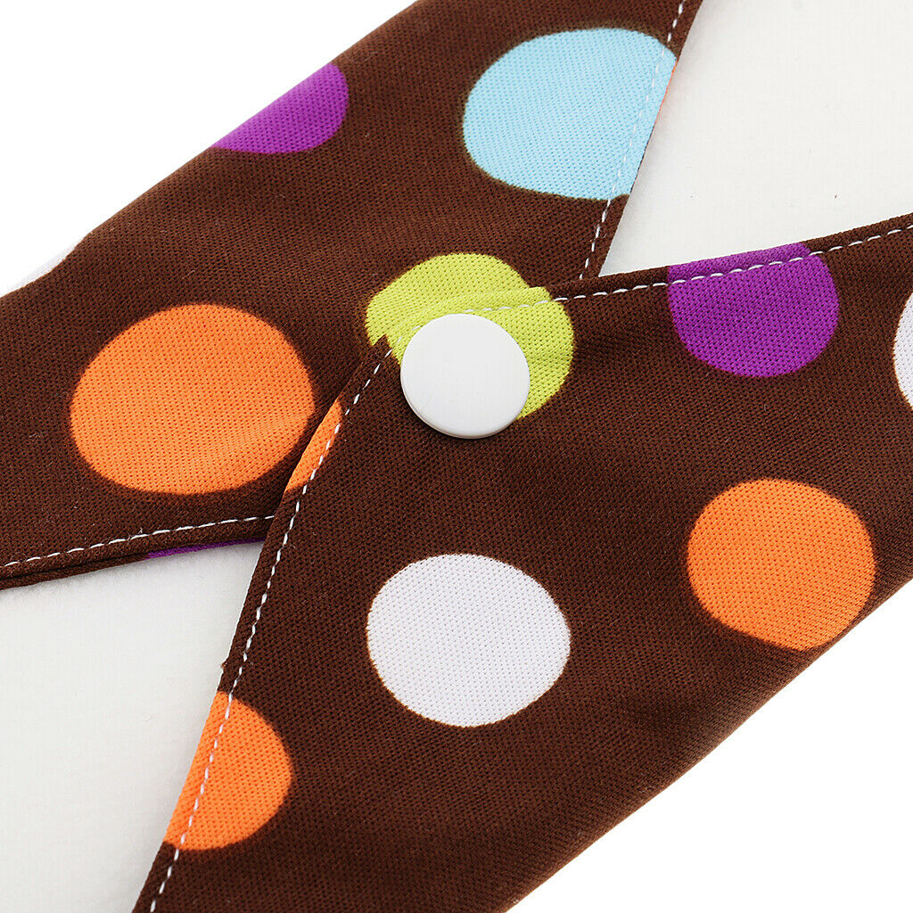 Safety Reusable Washable Cloth Menstrual Pad Women Sanitary Towel Pads 8#