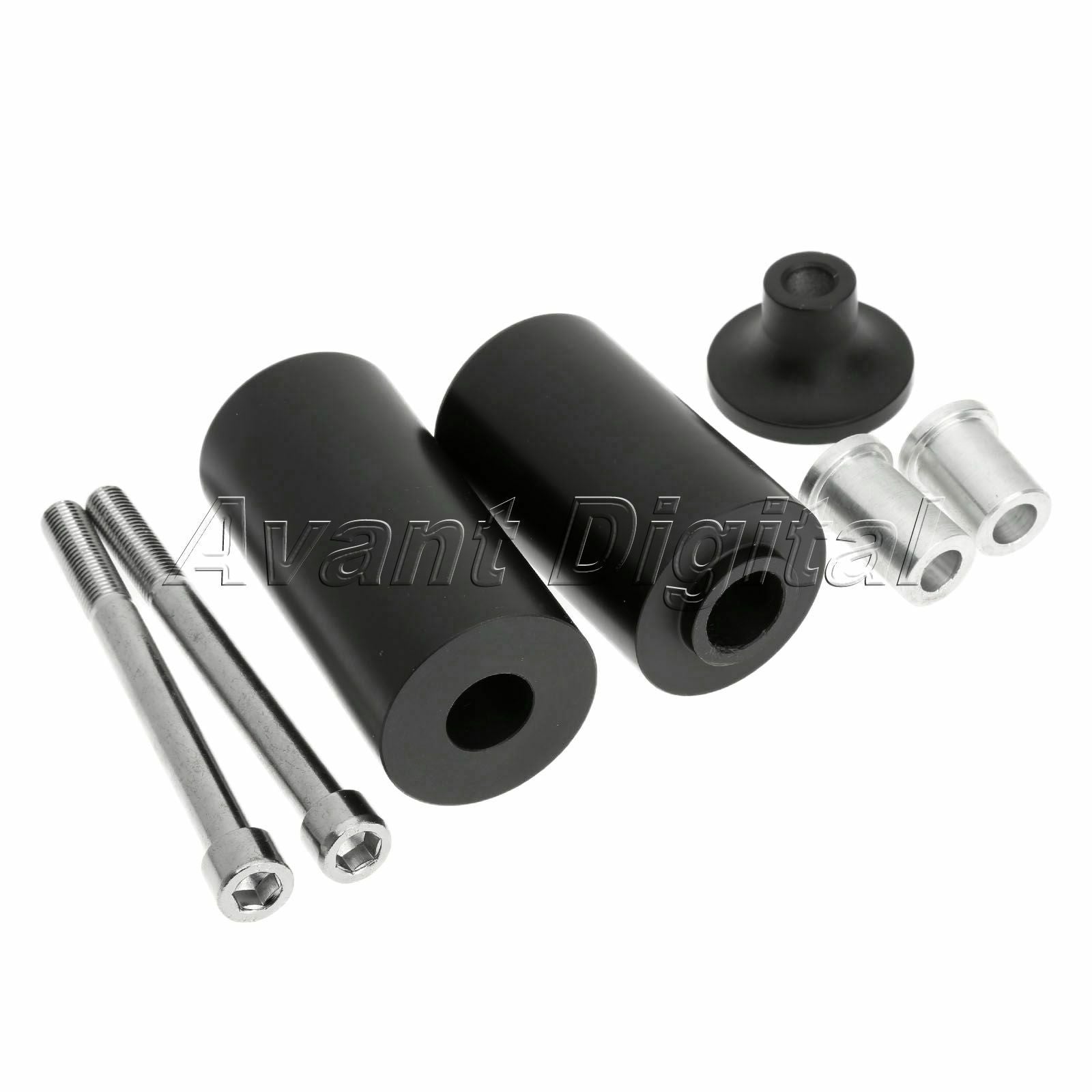 Motorcycle Black Frame Sliders Crash Protector For Kawasaki ZX6R ZX6RR 03 04 02