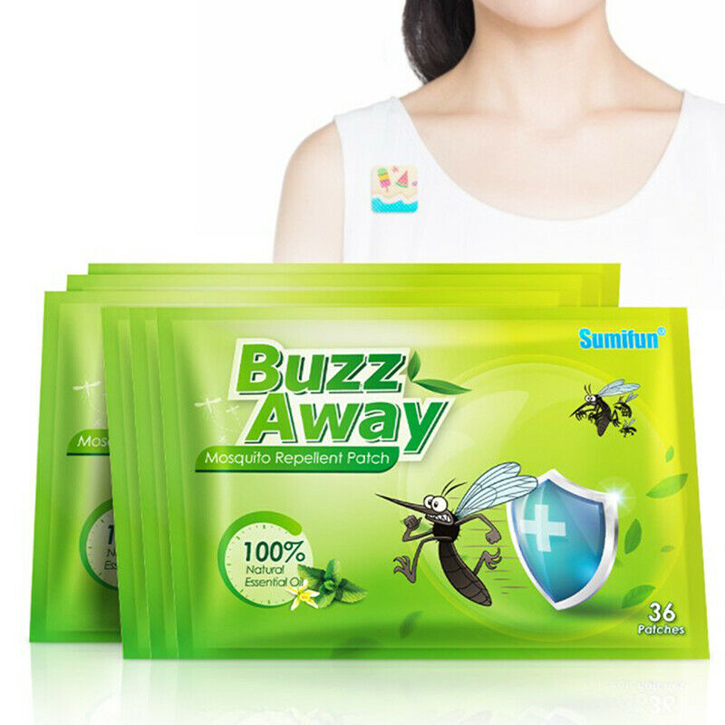 36pcs/lot Sumifun Mosquito Patch Cartoon Pest Control Plaster Repel Mosquit Kt
