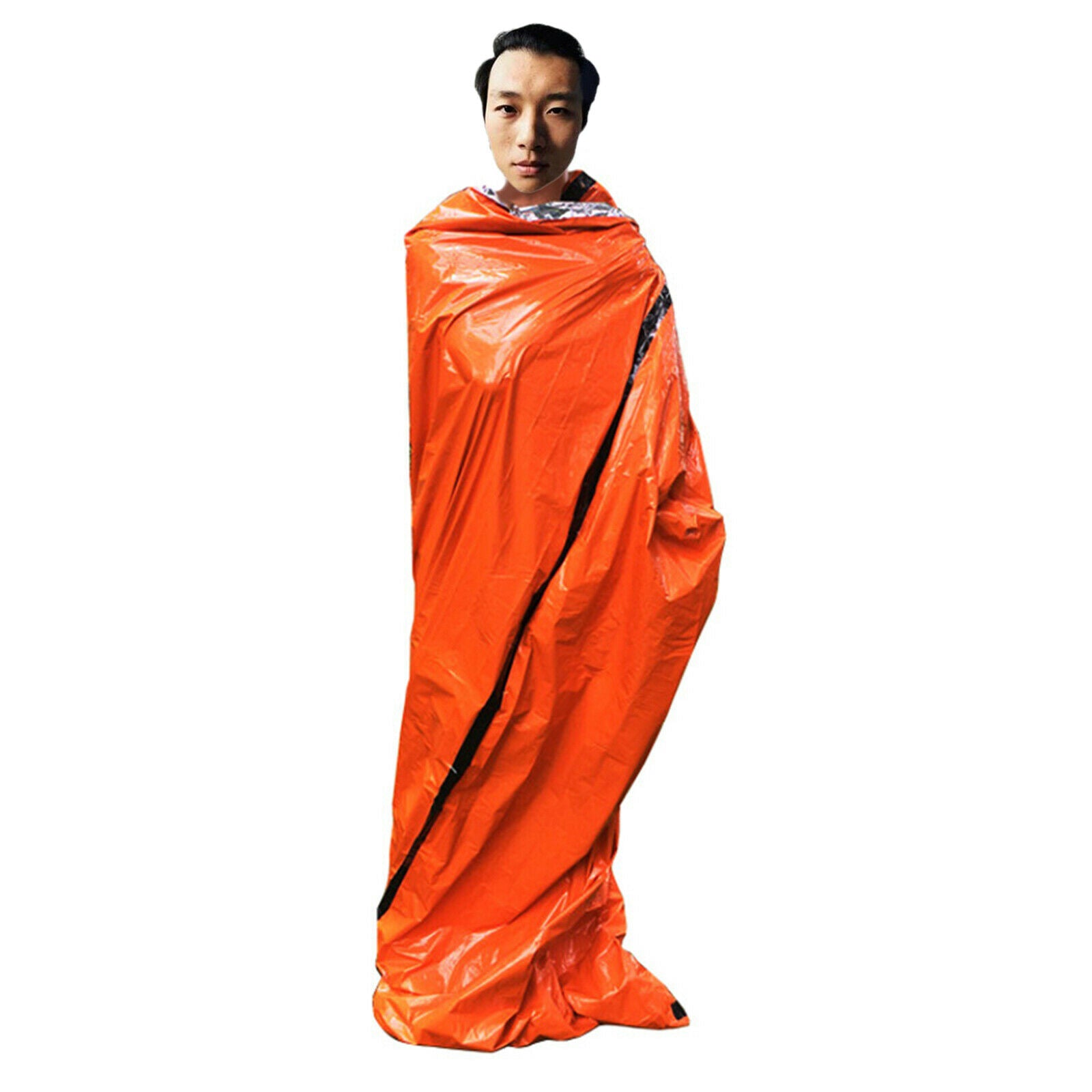 Outdoor Thermal Emergency Sleeping Bags Survival Hiking Blanket Keep Warm Green