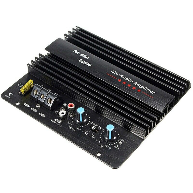 12V 600W Car Amplifier Board PA-60A Subwoofer Circuit Module Car Power AmplifiZ9