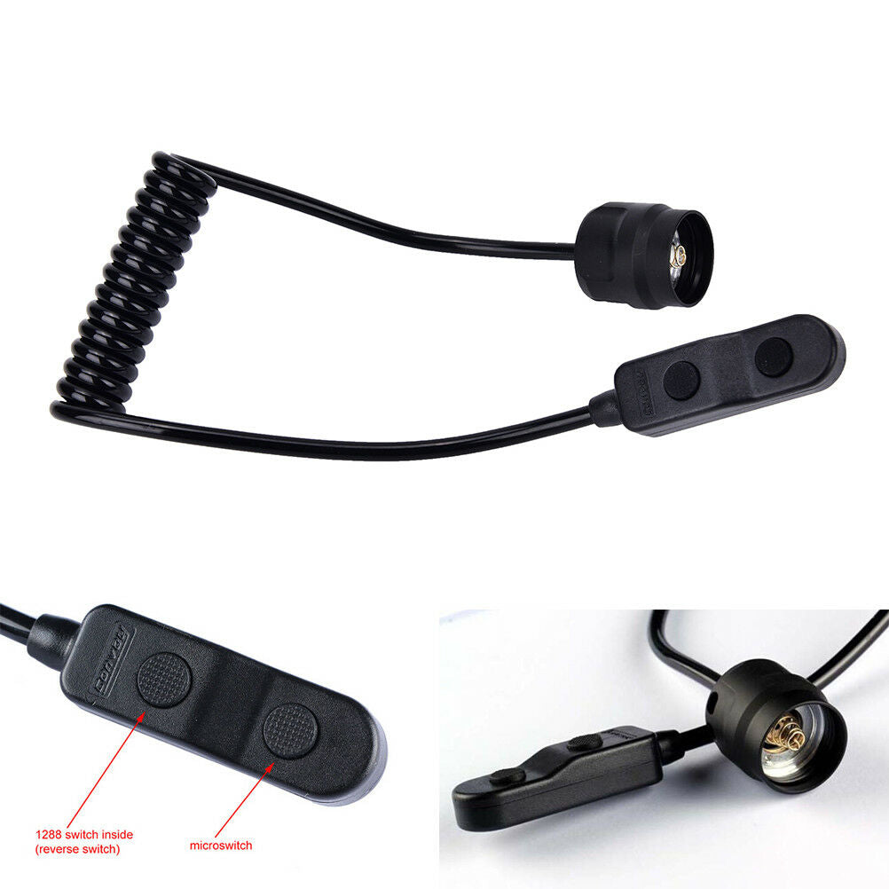 1pcs Remote switch with convoy C8 flashlight tail dual switch extension contr TH